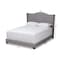 Baxton Studio Alesha Modern Grey Upholstered Full Size Bed 149-8929 - alternate 7